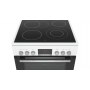 Bosch | Cooker | HKR39A220U | Hob type Vitroceramic | Oven type Electric | White | Width 60 cm | Electronic ignition | Grilling - 3